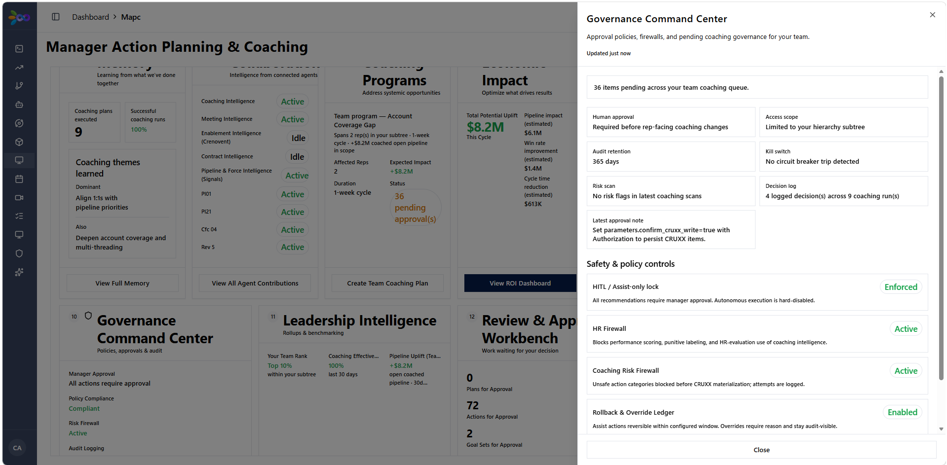 Governance Command Center